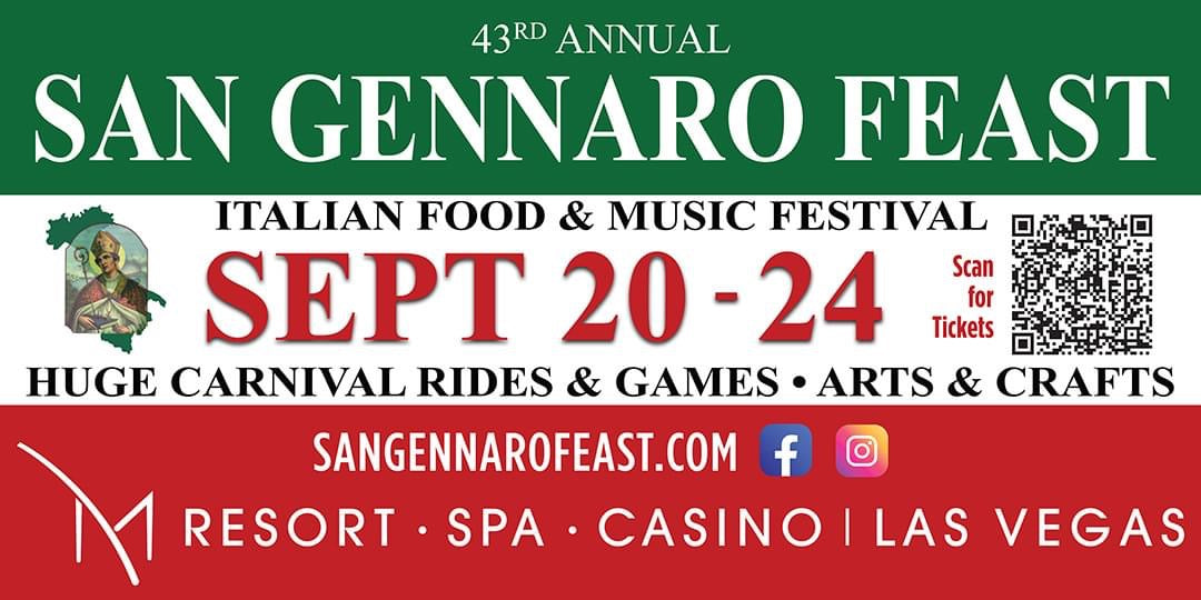 San Gennaro Feast Las Vegas 18.00 value SINGLE pass VIP Admission S